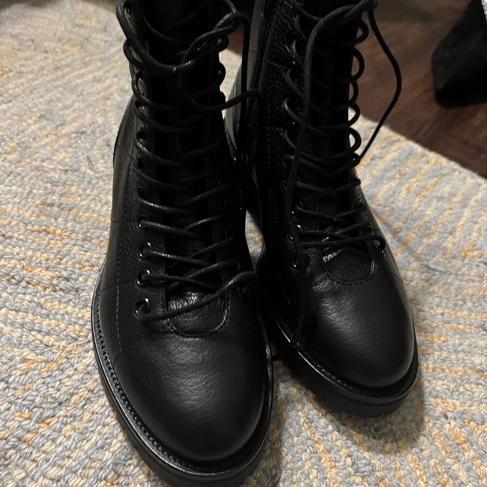 Jimmy Choo Cruz Flat Boot Black size 35